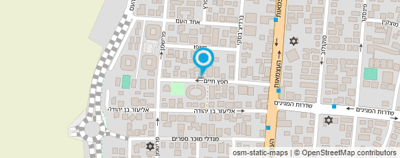 מפת הגעה אל קליניקה לשינוי הרגלי אכילה