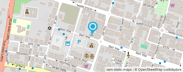 מפת הגעה אל לודמילה נגדימוב - משרד עו"ד, נוטריון וגישור