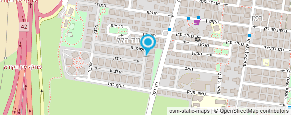 מפת הגעה אל ג.ש.ג שילוט