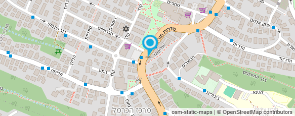 מפת הגעה אל אבי גבאי עיצוב שיער