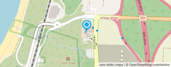 מפת הגעה אל מסעדת שמים