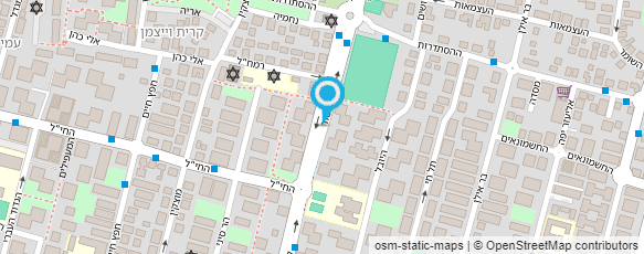 מפת הגעה אל אוריאן בטש מאפרת מקצועית