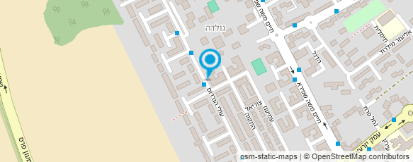 מפת הגעה אל מכולת בן משה דויד