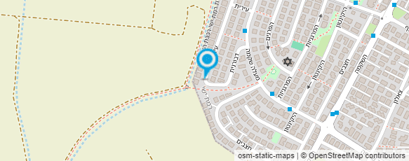 מפת הגעה אל איריס חורש-תופרת-תיקוני תפירה