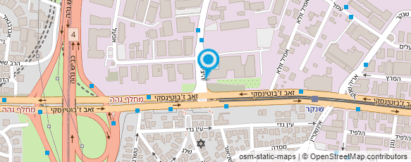 מפת הגעה אל אורי גושן סוכן ביטוח