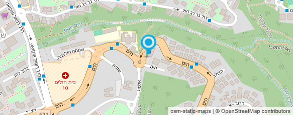 מפת הגעה אל לידיה הירשהוט פסיכולוגית