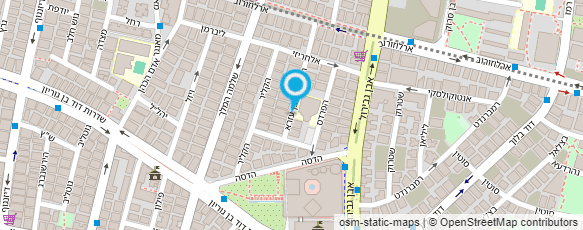 מפת הגעה אל אייסמן