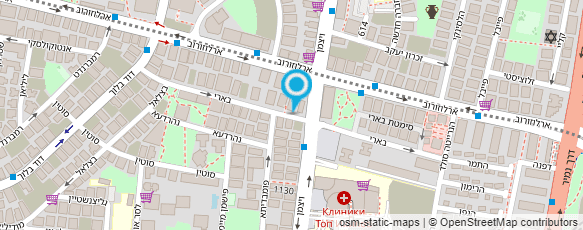 מפת הגעה אל ד"ר ליגיה גבור