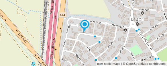 מפת הגעה אל מוסך נייד - יניב ורד