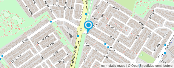 מפת הגעה אל מכללת אשכול