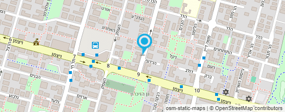 מפת הגעה אל ד"ר בן ששון לילי ענת