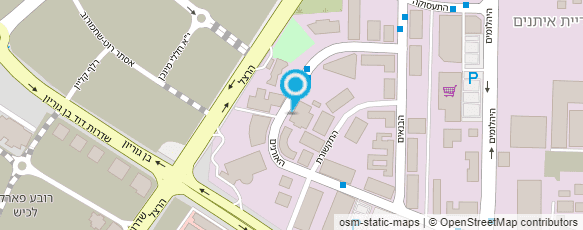 מפת הגעה אל סטודיו לכלות Azoul