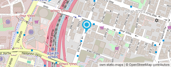 מפת הגעה אל הכפתור - שרות דרכים לרכב