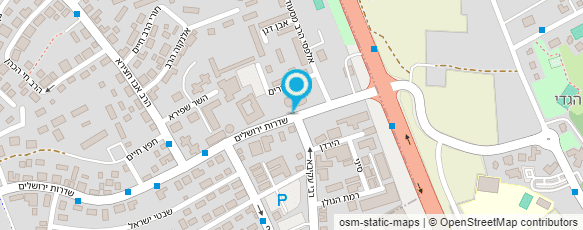 מפת הגעה אל ד"ר פבל גמר