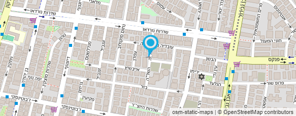 מפת הגעה אל ד"ר מרינה אנוק ראומטולוגית