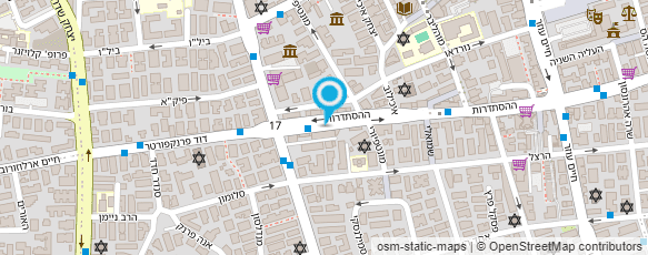 מפת הגעה אל פודיום - PODIUM Italian Boutique