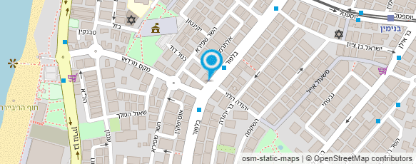 מפת הגעה אל אביב שירותי סיעוד