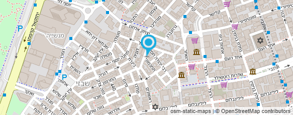 מפת הגעה אל עו"ד שגיא חיים לוריא