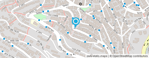 מפת הגעה אל ד"ר ירמיהו לובש