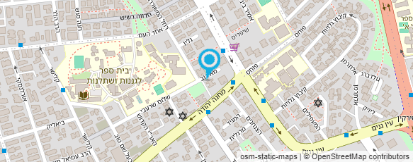 מפת הגעה אל BEN עיצוב שיער