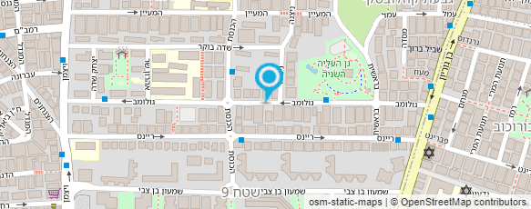 מפת הגעה אל גן תמיאר