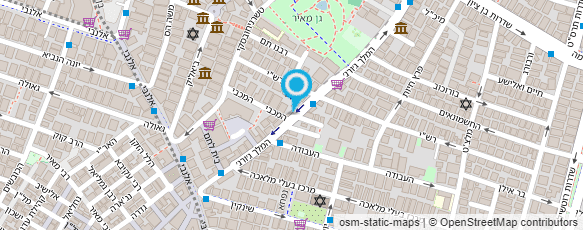 מפת הגעה אל אורי תיקון מזגנים