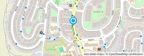 מפת הגעה אל שירה שהרבני