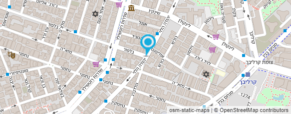 מפת הגעה אל מיכל קרקינובסקי