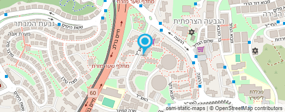 מפת הגעה אל דיקור סיני אסף כהן