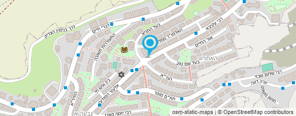 מפת הגעה אל בית הדפוס