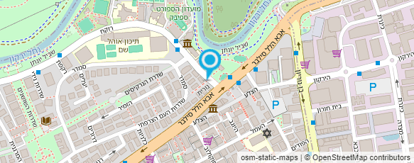 מפת הגעה אל כחול מערכות ספא וג'קוזי