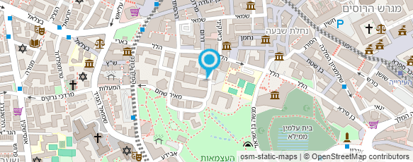 מפת הגעה אל עו"ד בן דוד יוסי