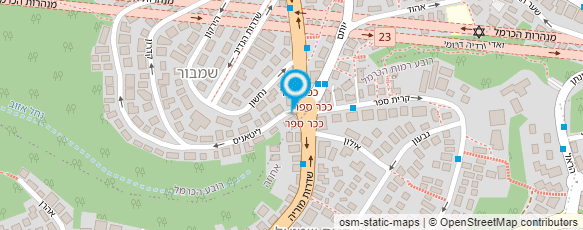 מפת הגעה אל ענבל בן דור פייביש מפת הגעה אל ענבל בן דור פייביש