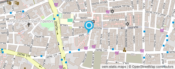 מפת הגעה אל רפאל משה - מעצב שיער