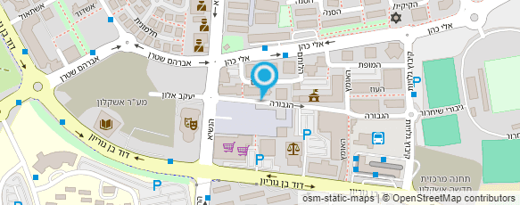 מפת הגעה אל אנה שעונים וחשמל