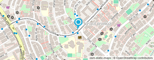 מפת הגעה אל מוטי מסקלצ'י - סוכנות לביטוח