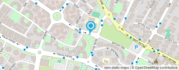 מפת הגעה אל shira bracha מעצבת שמלות