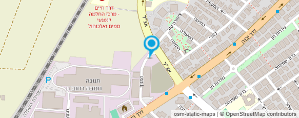 מפת הגעה אל יצחק שם טוב