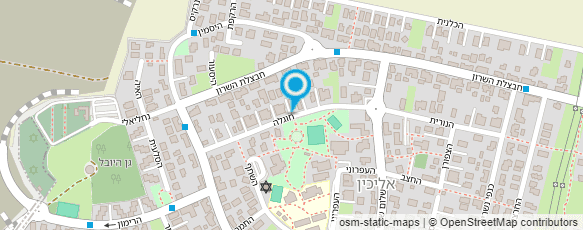 מפת הגעה אל אהרון ירוחם