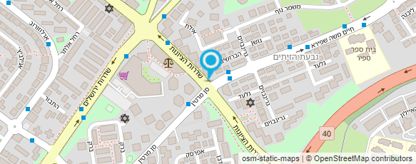 מפת הגעה אל עו"ד סרוסי אבי