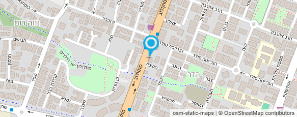 מפת הגעה אל מאפרת מקצועית-שני אשכנזי