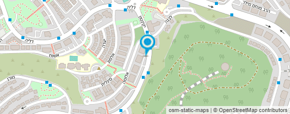 מפת הגעה אל עדי נדב אינסטלציה