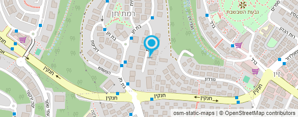 מפת הגעה אל מירב כהן עיסוי לנשים בלבד