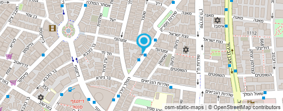 מפת הגעה אל אבי פדידה מעצבי שיער