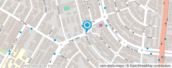 מפת הגעה אל אנטין יפים