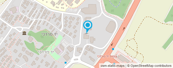 מפת הגעה אל מוסך יד מרדכי