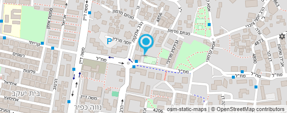 מפת הגעה אל חברת אשר בן יחיאל הסעות