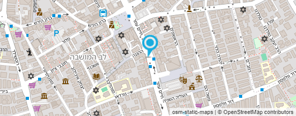 מפת הגעה אל נעלי ריקרדו