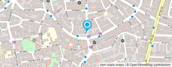 מפת הגעה אל הייר סנטר