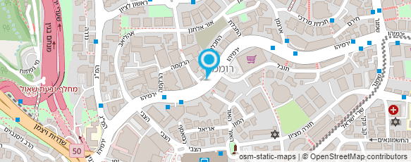 מפת הגעה אל אולמי תכלת